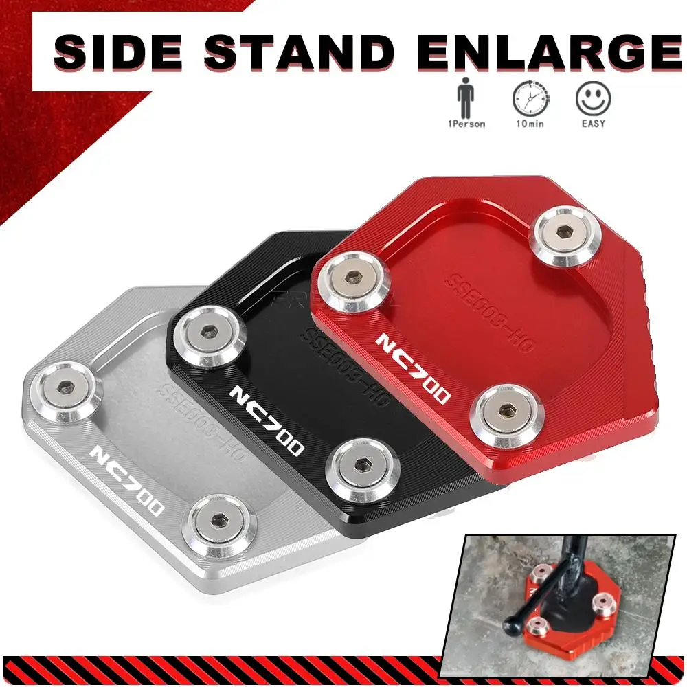 Per Honda Integrat700 Integrat750 Nc700S/X Nc750S/X Nx650 Dominator Crossrunner Nx750X Cavalletto Per Moto Cavalletto Laterale Cnc Ingrandisci