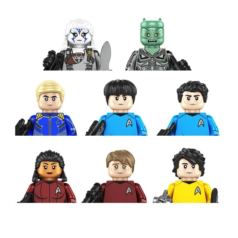 Nuovo Interstellare 2 Star Trek Set Building Blocks Mini Action Figure Toys