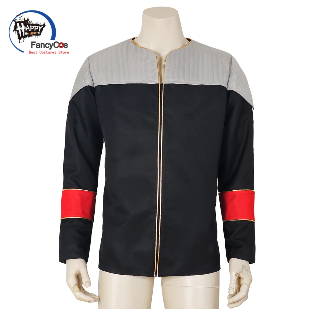 Giacca Picard Cosplay Costume Star Anime Trek Capitano Picard Uniforme Primo Contatto Deep Space Nove Nemesi Star Flotta Uniforme Bambino