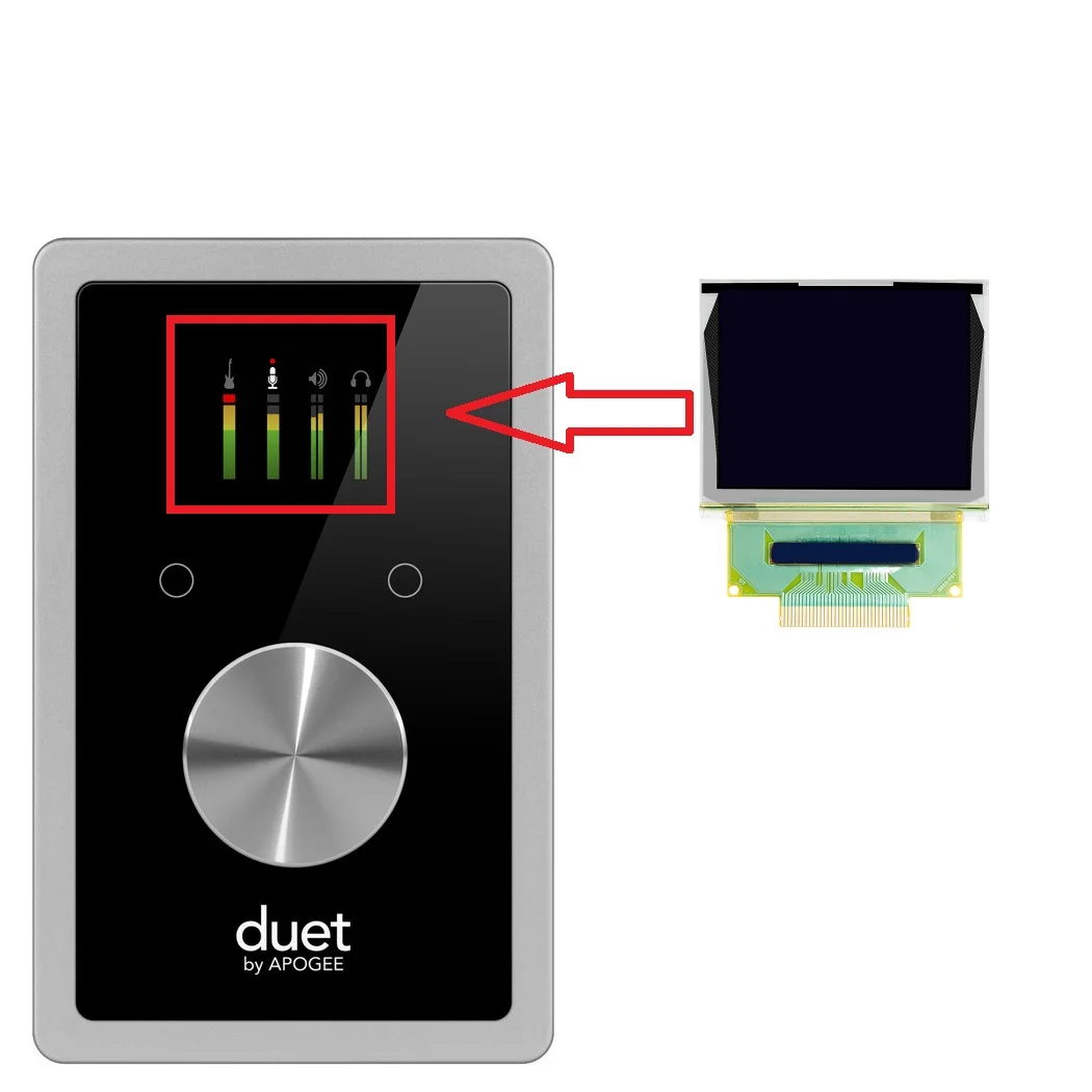 Lcd Per Apogee Duet 2 Display Riparazione Schermo Oled