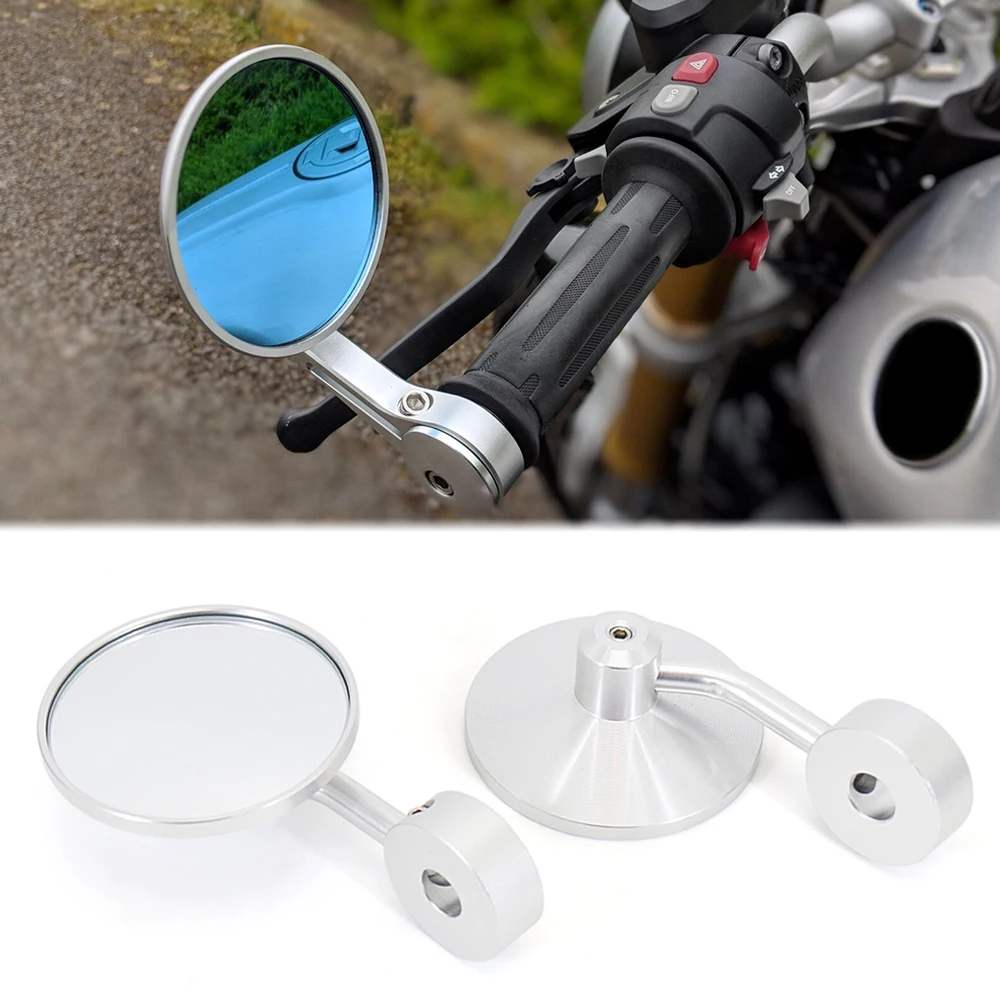 Nuovo Per Bmw Rninet R9T R Nine T Ninet Pure Urban Racer Moto Cnc Manubrio Manubrio Bar Specchietti Laterali Retrovisori Bar End Mirror