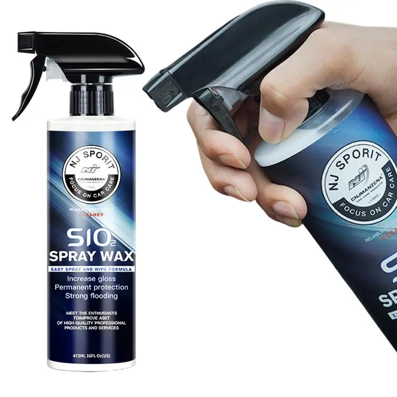 473Ml All Car Color Liquid Ceramic Coating Spray Quick Nano-Coating Spray Wax Automotive Idrofobo Polish Paint Cleaner