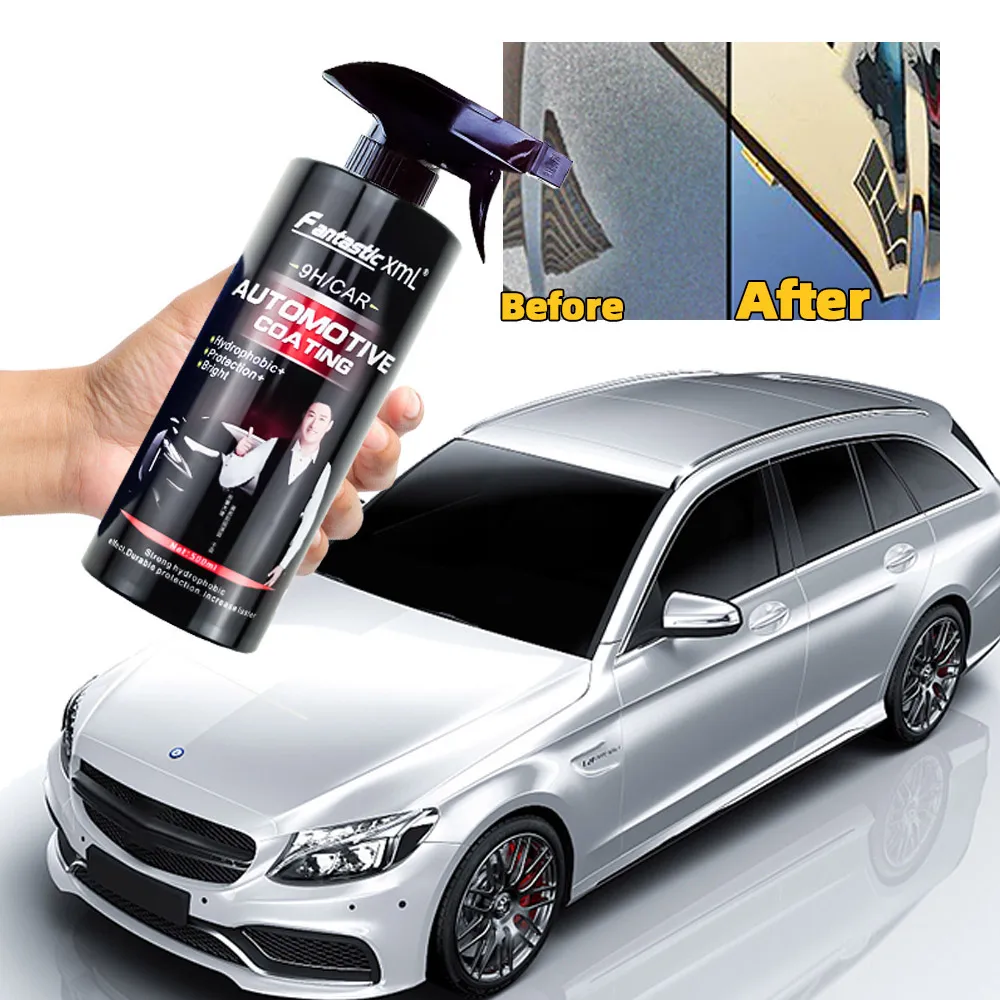 Ceramica Per Auto Rivestimento 1500Ml 9H Nano Liquid Glass Plated Crystal Idrofobo Waterproof Polishing Paint Durezza Car Polish
