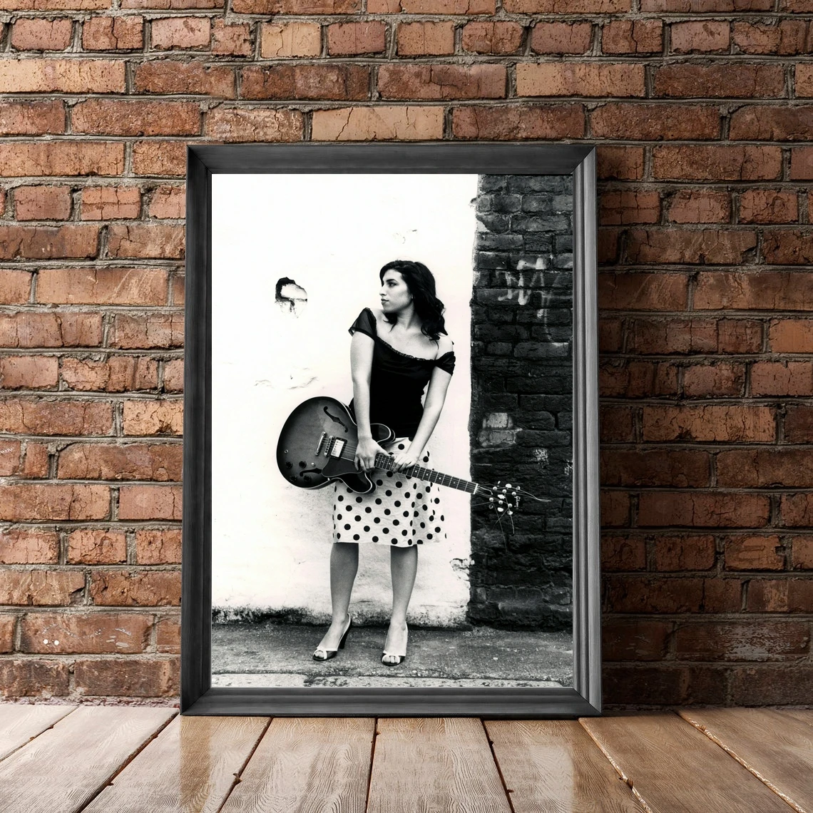 Amy Winehouse Music Album Canvas Poster Art Hip Hop Rapper Pop Music Star Home Wall Painting Decoration (No Frame)