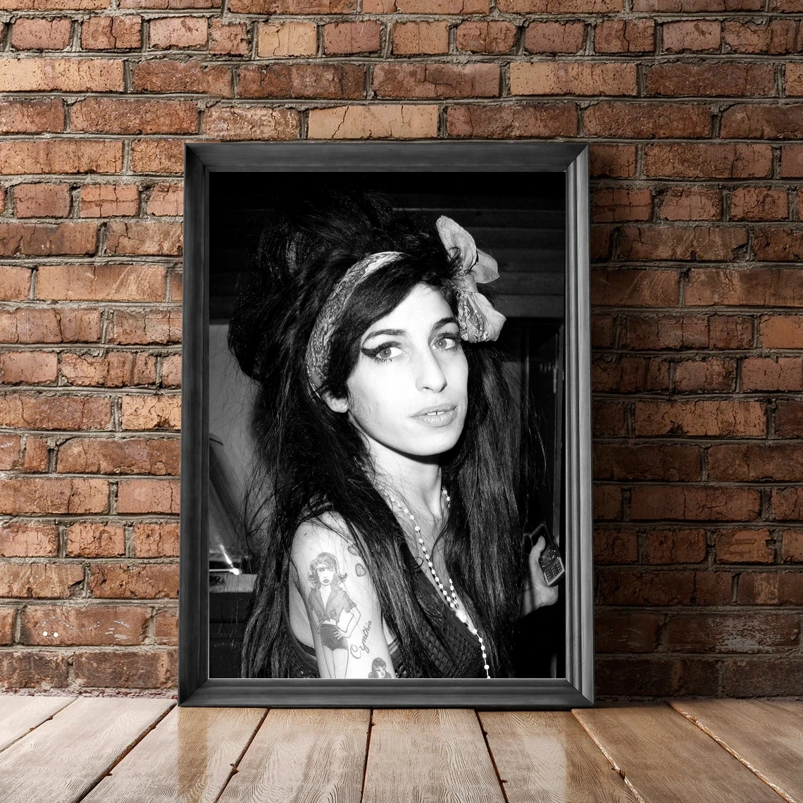 Amy Winehouse Music Album Canvas Poster Art Hip Hop Rapper Pop Music Star Home Wall Painting Decoration (No Frame)