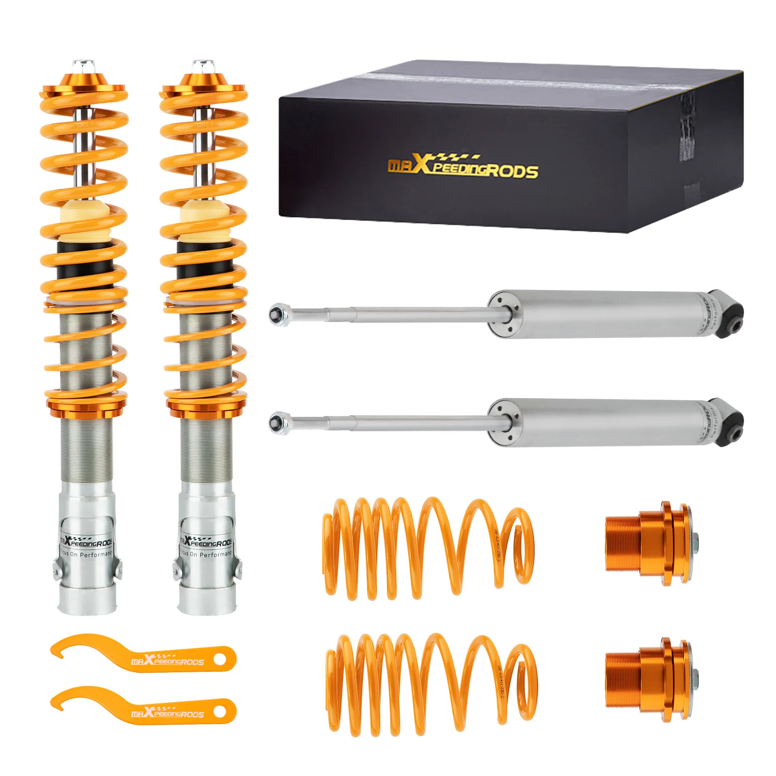 Coilovers Per Seat Arosa(6H) Vw Lupo Ammortizzatori A Sospensione Di Abbassamento 30-50Mm Per Kit Di Molle Elicoidali Seat Arosa 1997-2004