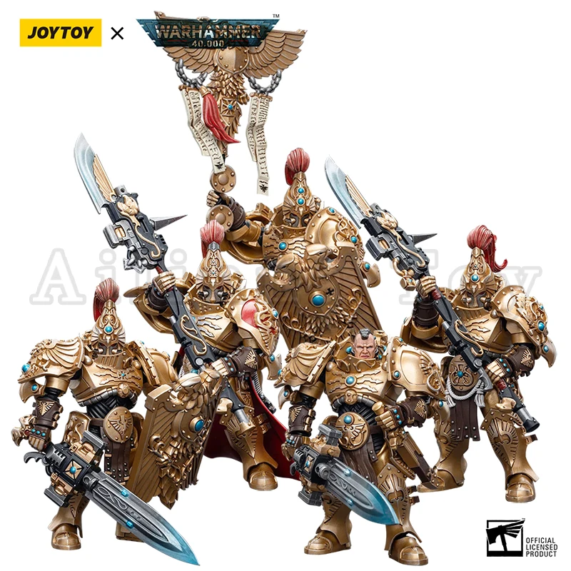 Joytoy 1/18 Action Figure (5 Pz/Set) 40K Adeptus Customes Anime Modello Militare Spedizione Gratuita