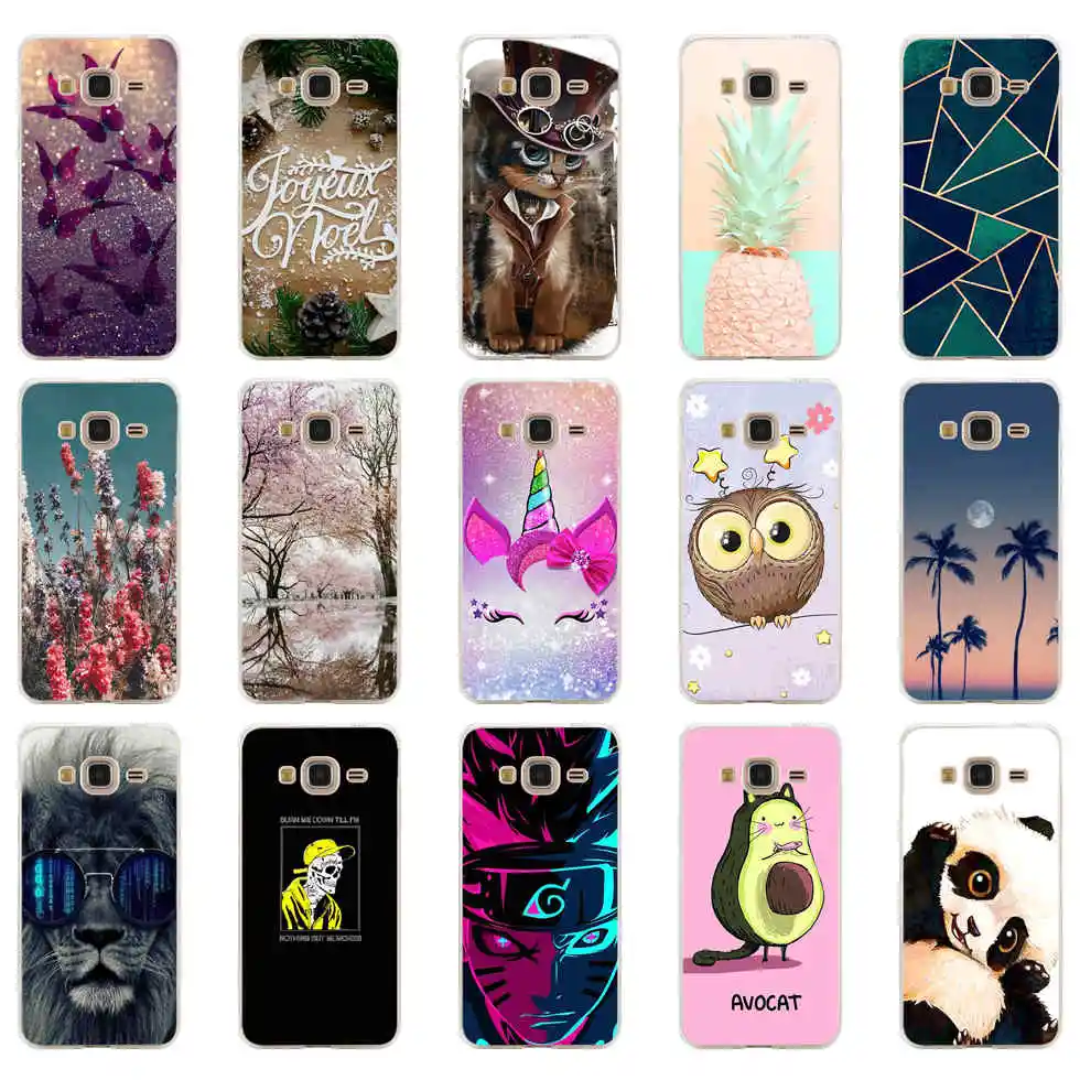 Custodie In Tpu Morbide Per Samsung Galaxy Grand Prime Custodia Cover G530 G530H G531F Paraurti Per Samsung Grand Prime Cover Fiore