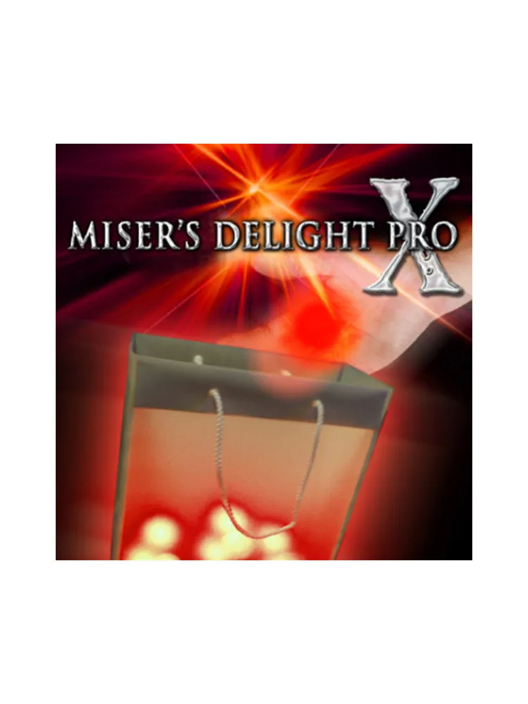 Misers Delight Pro X Di Mark Mason (Luce Blu Disponibile), Trucchi Magici, Accessori, Commedia, Illusions, Palcoscenico, Mentalismo