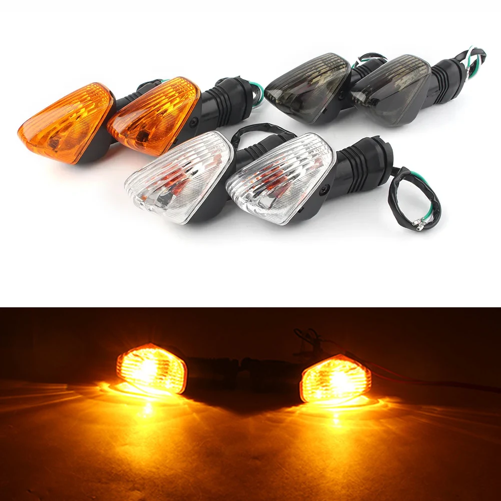 Indicatore Di Direzione Anteriore Del Motociclo Per Kawasaki Z750S Zx-6R Zx-6Rr Zx-10R Kle 500/650 Versys Klr650 Zx6R Zx10R