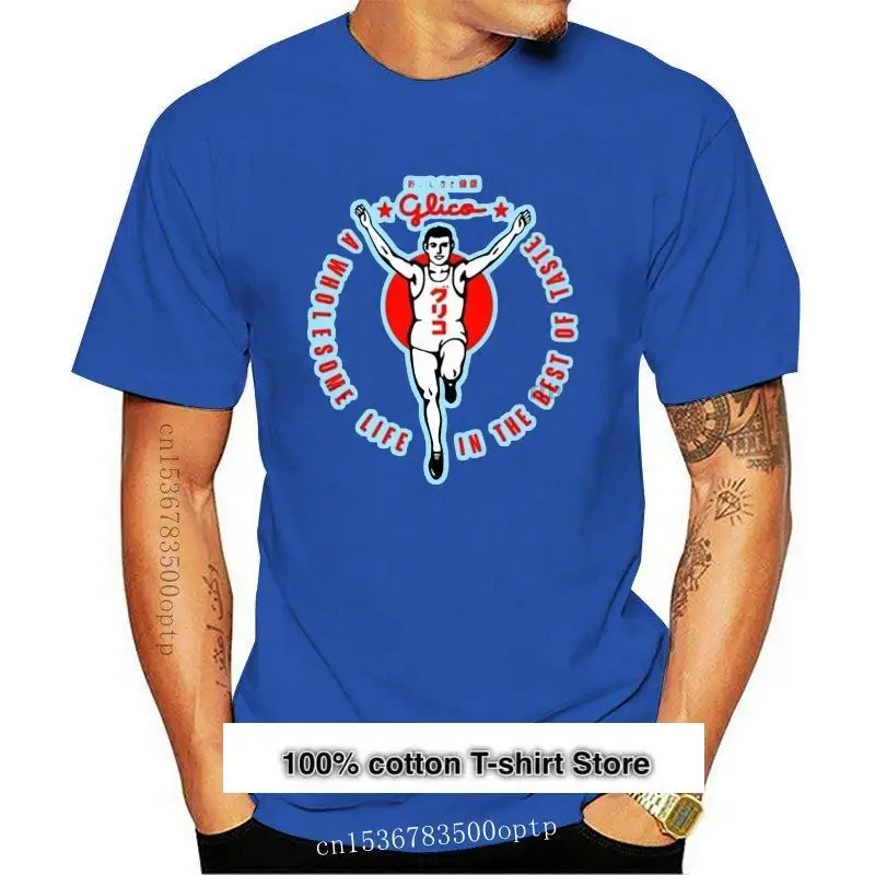 Camiseta Glico Para Hombre Corriendo, Aperitivo Japones, Comida Pocky Sticks, Ventilador De Comida Fresca