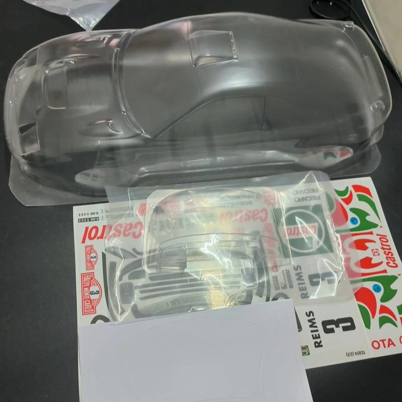 Tc024 1/10 Celica Gt-Four Rally Body Shell, 257Mm Rc Chassis Tamiya Tt02 Tt01