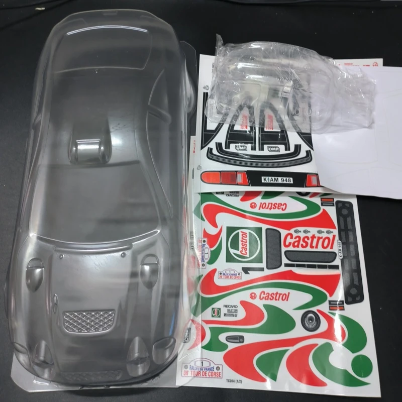 1/10 Celica Gt-4 Rally Carrozzeria, 257Mm/190Mm Rc Drift Chassis Tamiya Tt01 Tt02 Kyosho Hpi