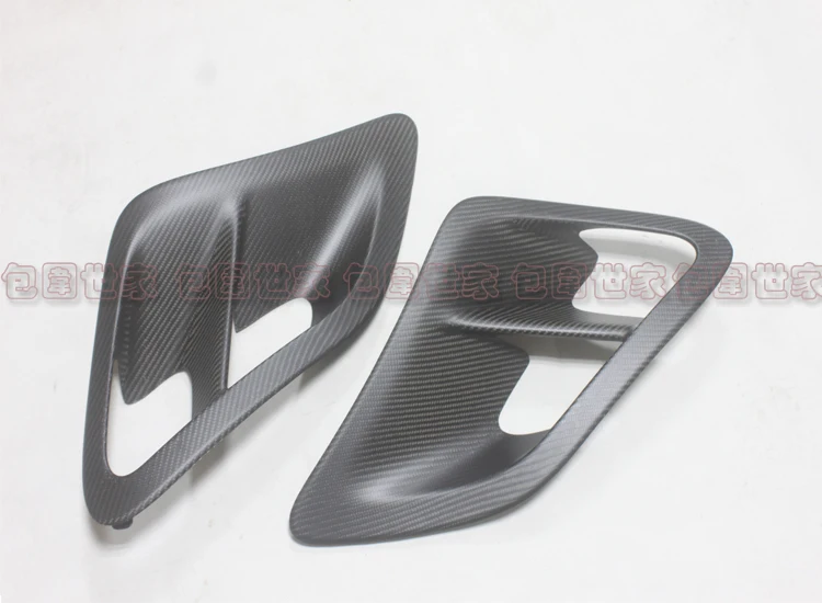 Misura Per Porsche 997 Piastra Foglia Posteriore Sfiato In Fibra Di Carbonio 997 Turbo Ccarbon Modificato Tuyere