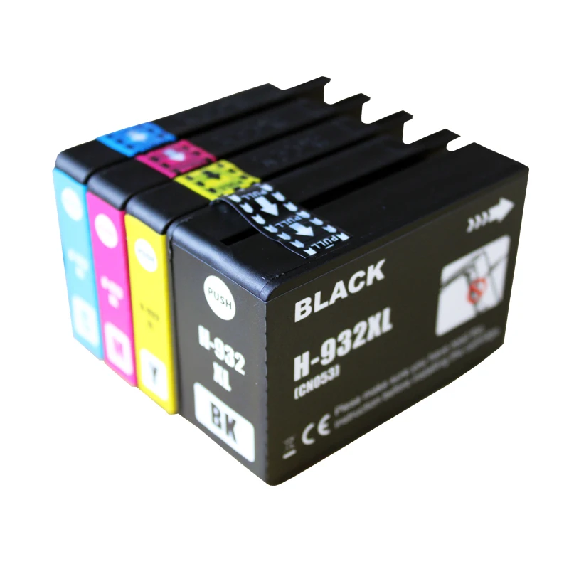 Set Cartuccia D'Inchiostro Compatibile Hp 932Xl 933Xl Per Stampante Hp Officejet 6700 Premium 7510 7512 7110 7610 7612