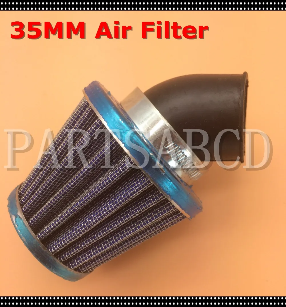 Universale 35Mm Filtro Aria 50Cc 70Cc 90Cc 110Cc Atv Quad Dirt Bike Pit Bike