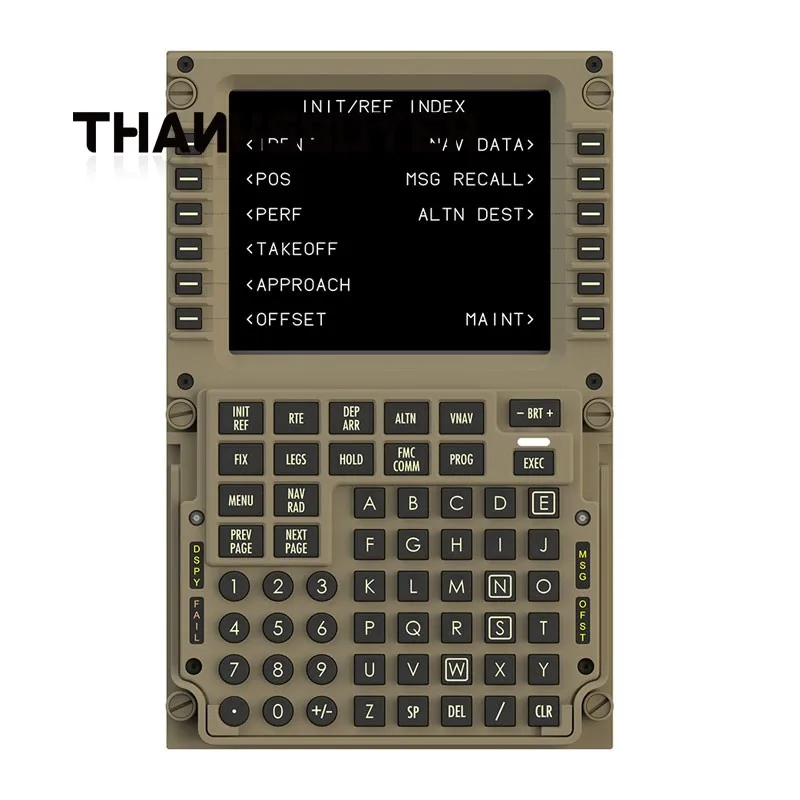 Originale Cs 777X 747X 737X Cdu Control Display Unit Flight Simulator Cdu Per Cockpit Simulator Flight Games