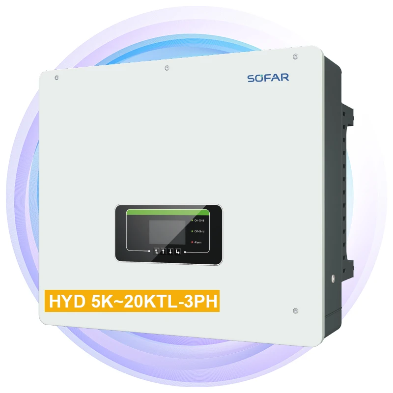 Sofar Muslimex Hibrid 10 Kw Scatola Di Immagazzinaggio Della Batteria Lifepo4 120Kw Inverter Ibrido Industriale Monofase Solare