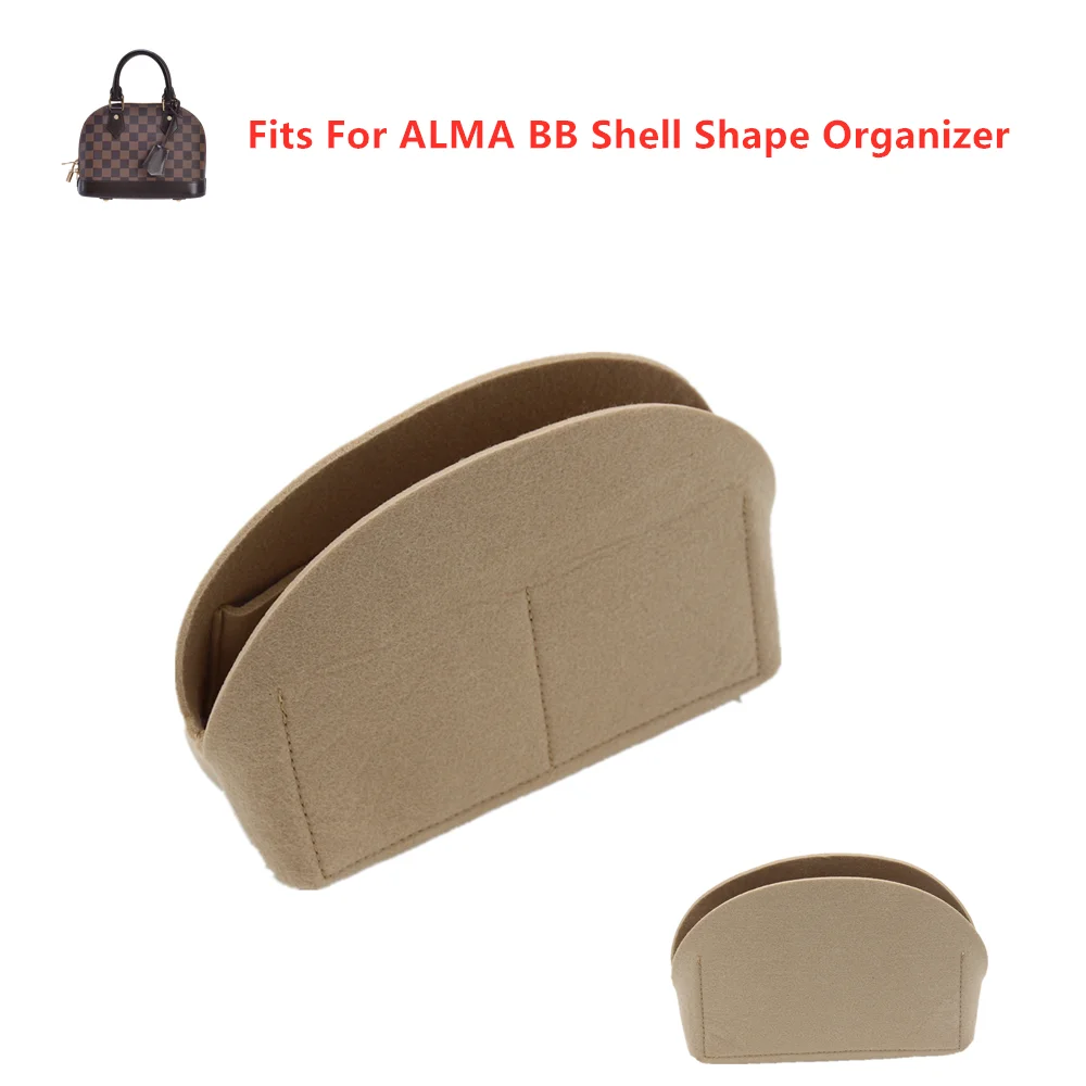 Adatto Per Alma Bb Insert Bags Organizer Borsa Per Il Trucco Organizzare Borsa Interna Da Viaggio Base Cosmetica Portatile Shaper Shell Organizer