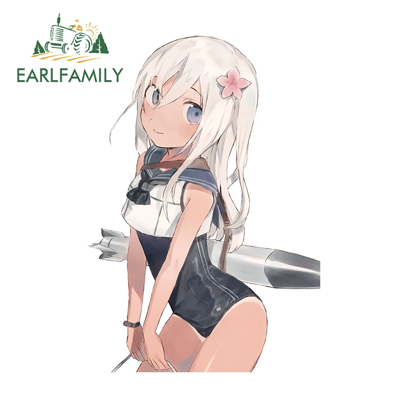 Earlfamily 13Cm X 8.5Cm For Ro-500 Car Stickers Occlusion Scratch Creative Sunscreen Decal Windows Refrigerator Car Lable