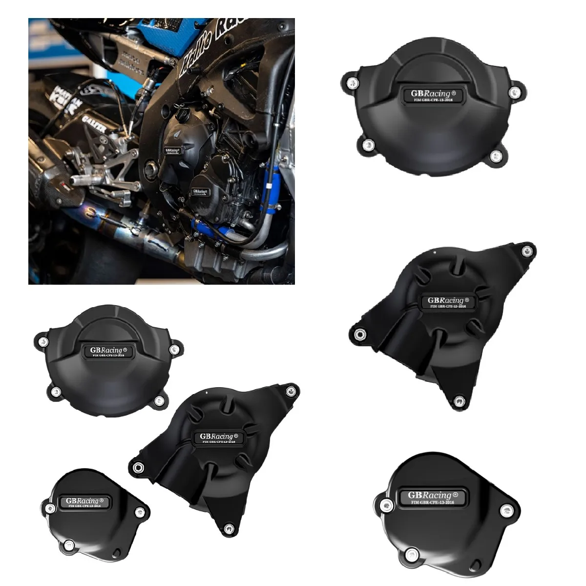 Yamaha R6 Accessori Moto Set Di Coperture Motore Custodia Per Rinforzo Per Yamaha R6 Yzf-R6 2006-2023 2007 2008 2009 2010
