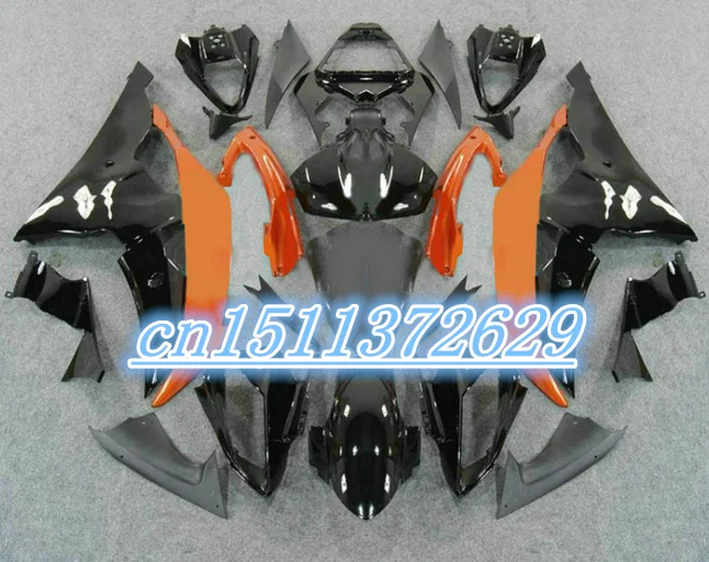 Bo Orange Nero Carenature Yzf-600 R6 2008-2014 Carena Yzf-R6 Yzfr6 2008 2009 2010 2011 2012 2013 2014