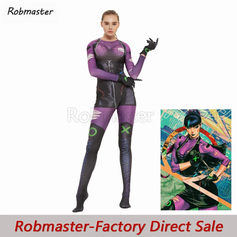 Anno Del Cattivo: Hell Arisen 3 Punchline Costume Cosplay Zentai La Nuova Fidanzata Del Joker Punchline Tuta Da Donna