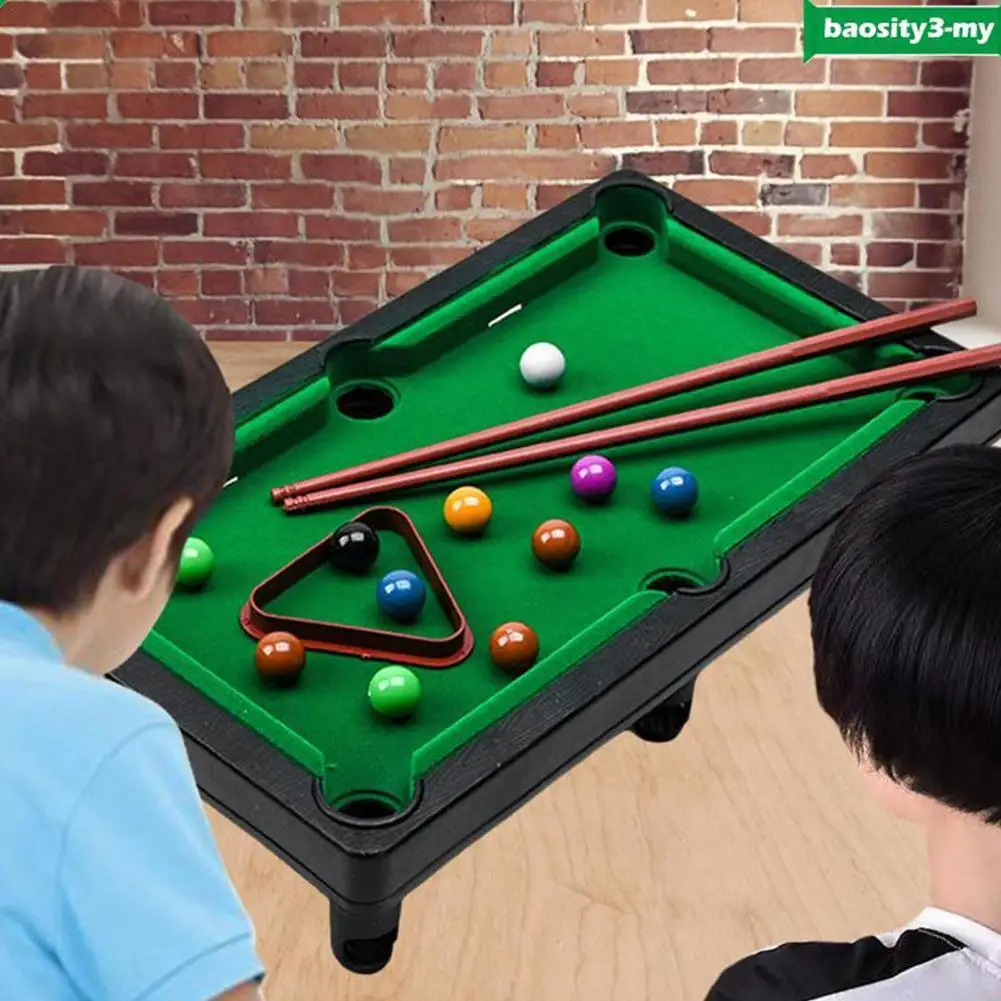 Simulazione Mini Tavolo Da Biliardo Per Bambini Tavolo Da Biliardo Da Tavolo Gioco Da Biliardo Con 2 Bastoncini E Palline Gioco Antistress Da Scrivani