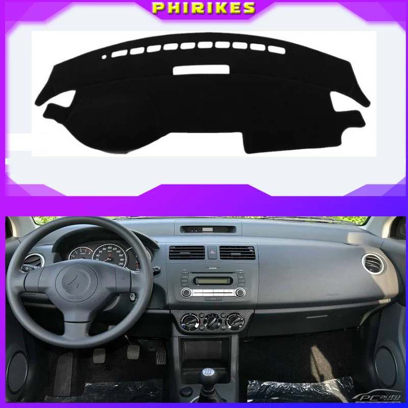 Per Suzuki Swift Sport 2005-2009 2010 Guida A Destra E A Sinistra Car Dashboard Covers Mat Shade Cushion Pad Tappeti Accessori