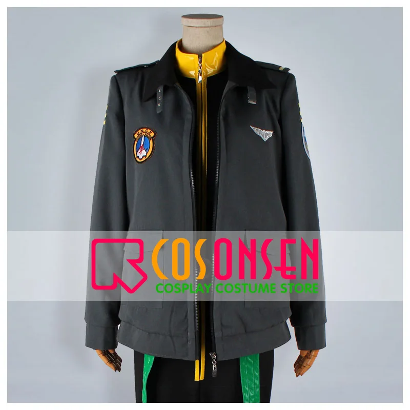 Cosplayonix Space Battleship Yamato 2199 Shinohara Hiroki Costume Cosplay Set Completo Di Qualsiasi Dimensione