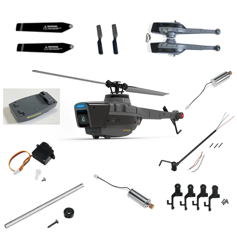 C128 Sentry 4Ch Flybarless Elicottero Parti Per Eachine E110 Elicottero Rc Era C127