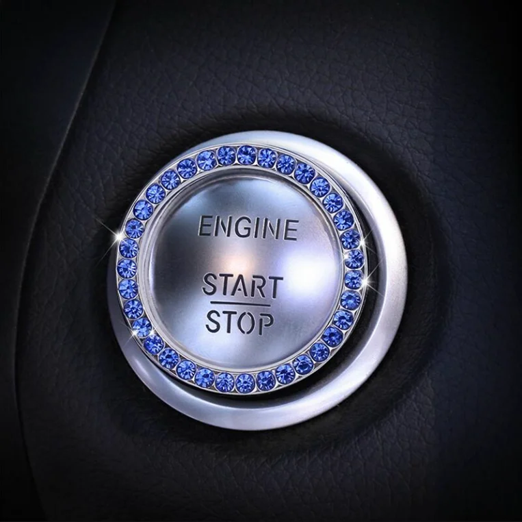 Crystal Car Engine Start Stop Button Switch Decorazione Per Mazda 2 3 5 6 Ms Cx-4 Cx-5 Cx-3 Cx-9 Mx3 Mx5 Cx-8 Cx-7 Cx30
