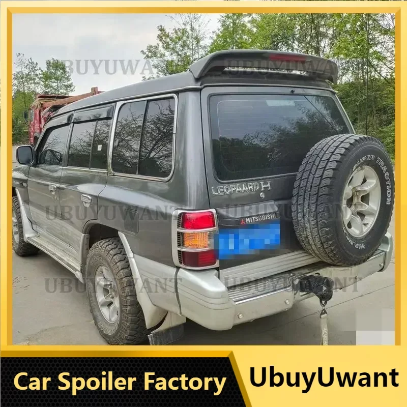 Per Mitsubishi Pajero V33 Spoiler Abs Materiale Car Tail Primer Colore Spoiler Posteriore 2001-2005