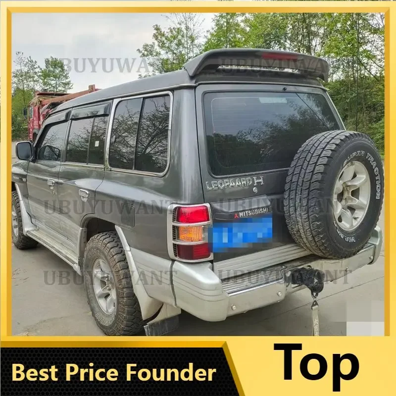 Per Mitsubishi Pajero V33 Spoiler Abs Materiale Car Tail Primer Colore Spoiler Posteriore 2001-2005