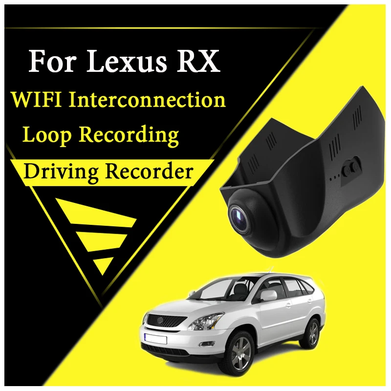 Auto Wifi Dvr Del Precipitare Della Macchina Fotografica Per Lexus Rx Xu30 Per Toyota Harrier 2003 ~ 2008 Video Recorder Di Guida Record Di Strada