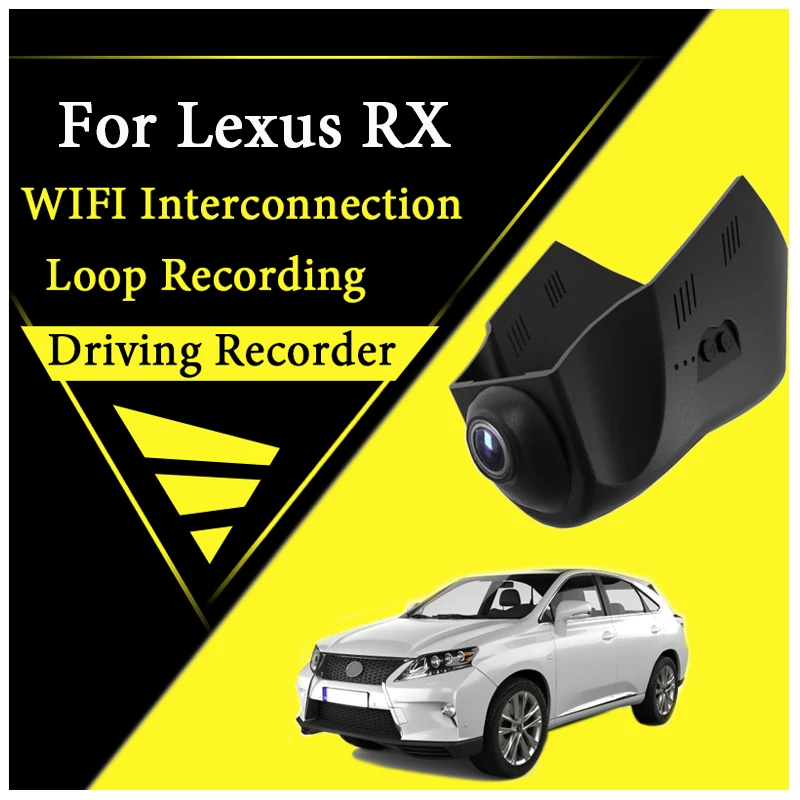Auto Record Di Strada Wifi Dvr Del Precipitare Della Macchina Fotografica Di Guida Video Recorder Per Lexus Rx Al10 2010 ~ 2015