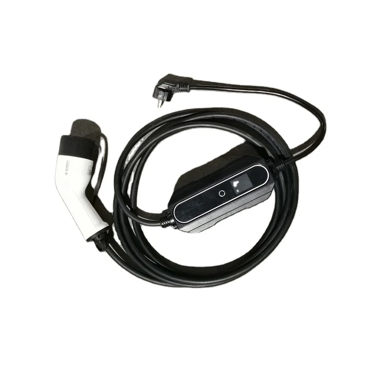 3.6Kw 16A Schuco European Type 2 Evse Portable Small Ac Ev Charger Supply Evse Home Electric Vehicle