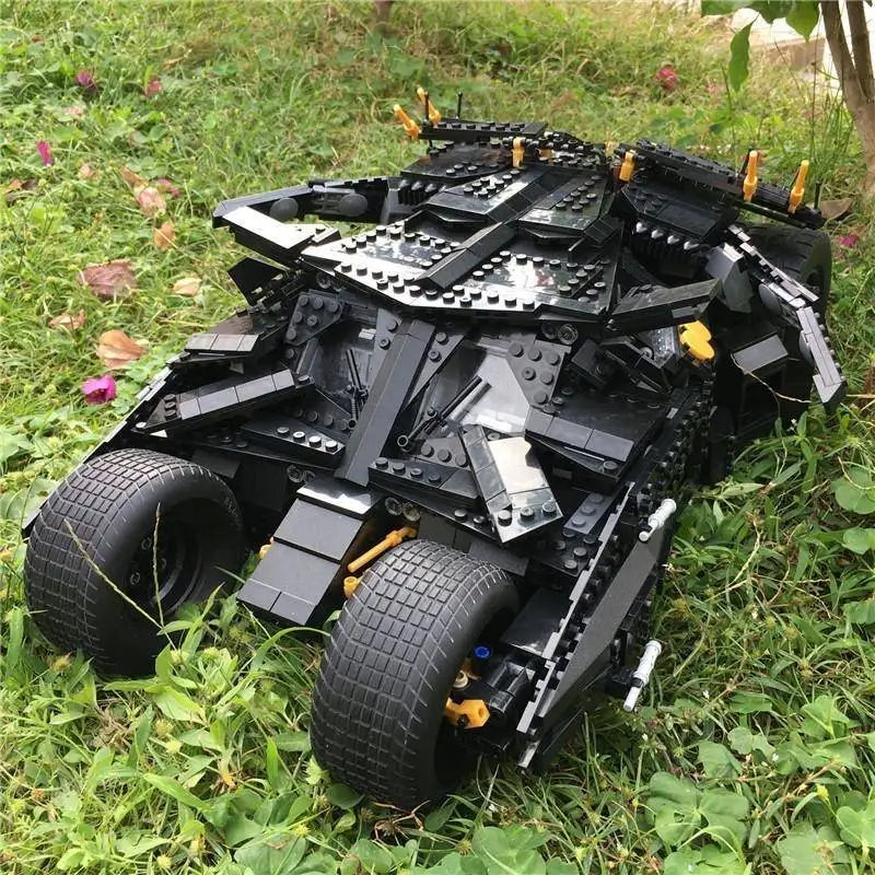 Nuovi Mattoni Il Batmobile High-Tech Batpod Moto Set Modello Building Blocks Building Blocks Per Adulti Giocattoli Regalo 2049 Pellet