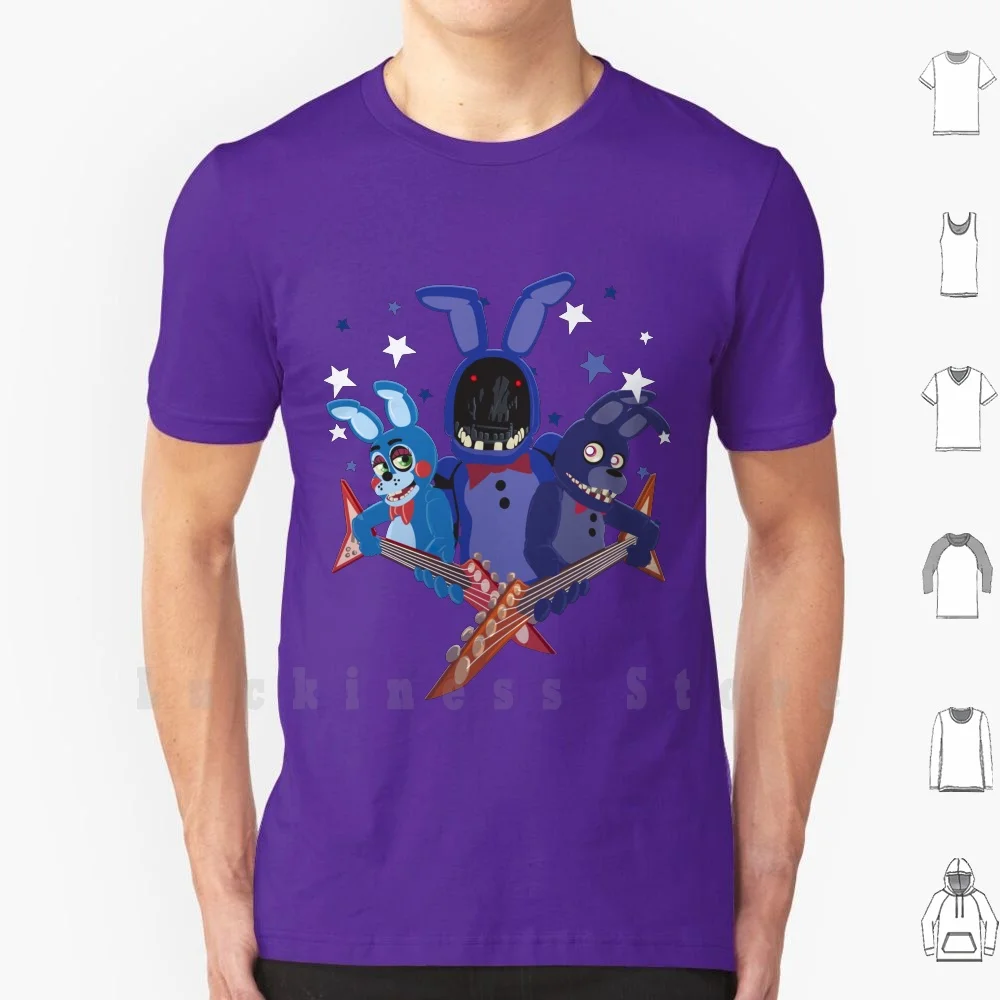 We Love Bonnie T Shirt 6Xl Cotton Cool Tee Five Nights At Five Nights At 2 Fnaf Fnaf 2 Bonnie Toy Bonnie