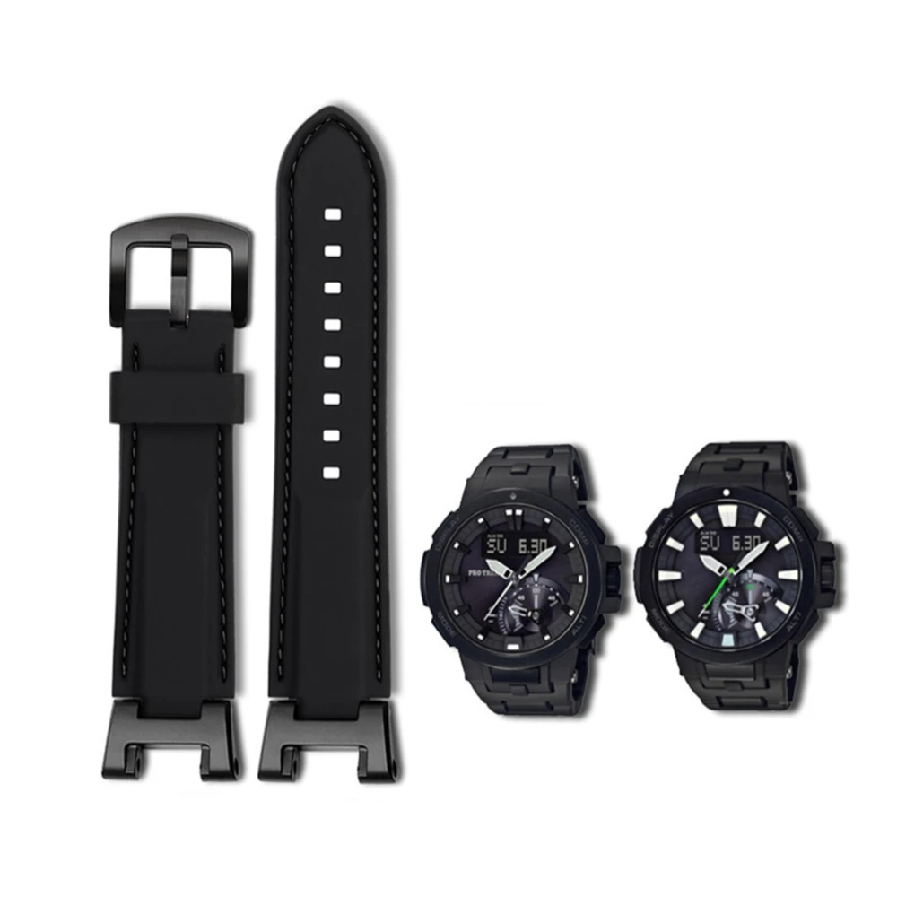 Resin Watchband Strap For Casio Protrek Prw-7000Fc 7000 7000X Series Watch Bands