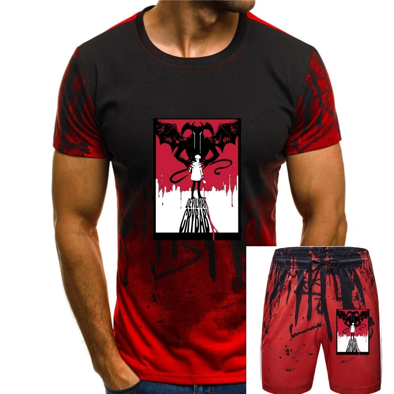 Devilman Crybaby Unisex Uomo Tees Magliette Akira Ryo Anime Manga Giappone Giapponese Moda Casual Manica Corta Top Classic Cool