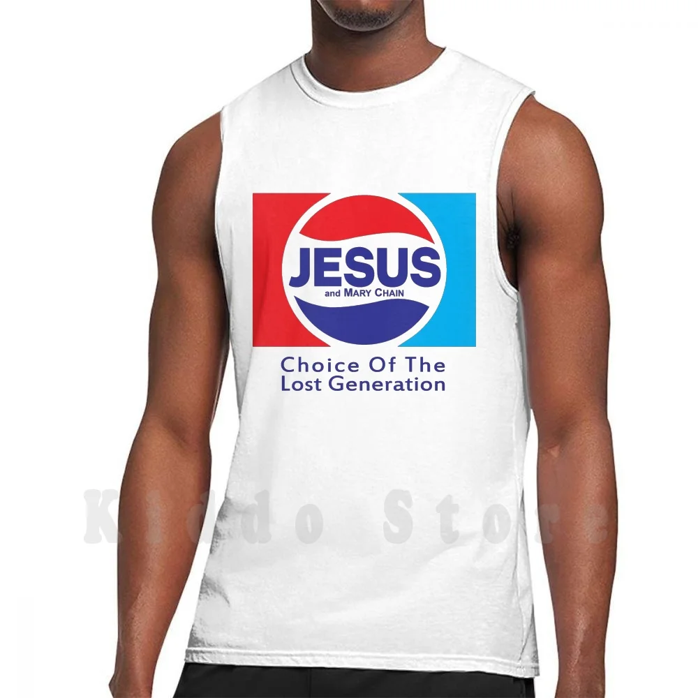 Jesus And Mary Chain-The Choice Of The Lost Generation Canotte Gilet 100% Cotone 80S Cola Jesus Mary Chain Jamc Jesus