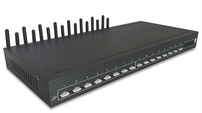 Vendita Calda Bulk Sms Modem 4G Lte Ec25 Modulo Per Sms Marketing Gloable 4G Multi Sim Modem Gsm 16 Slot Per Schede Sim