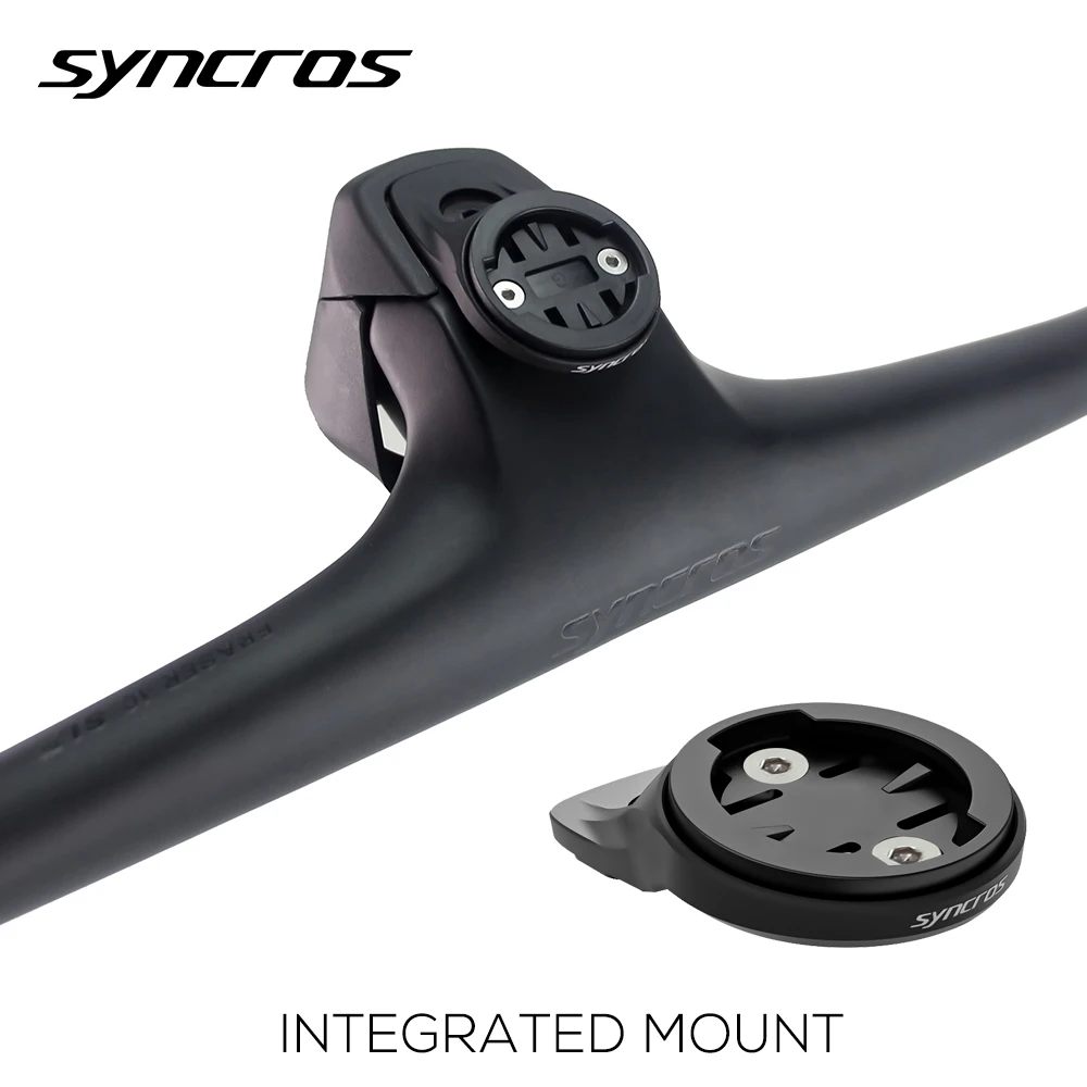 Syncros Top Cap Integrazione Supporto Per Computer Per Garmin/Wahoo/Bryton Per Fraser Ic Sl Wc/Dc/Xc Manubrio Cockpit Xc Stem 1.5/2.0