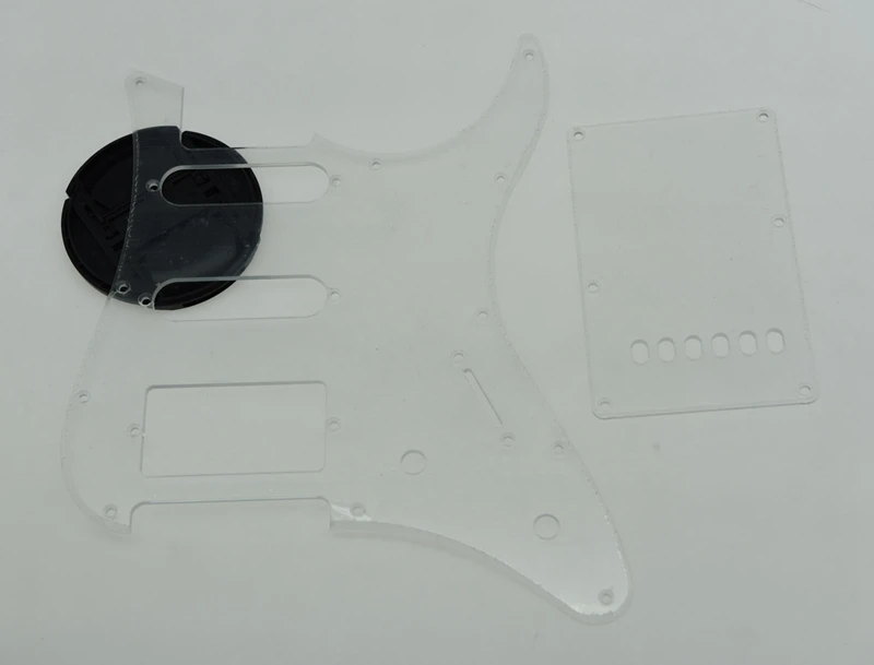 Trasparente Chitarra Pickguard E La Piastra Posteriore Fits Yamaha Pacifica Chitarra Trasparente