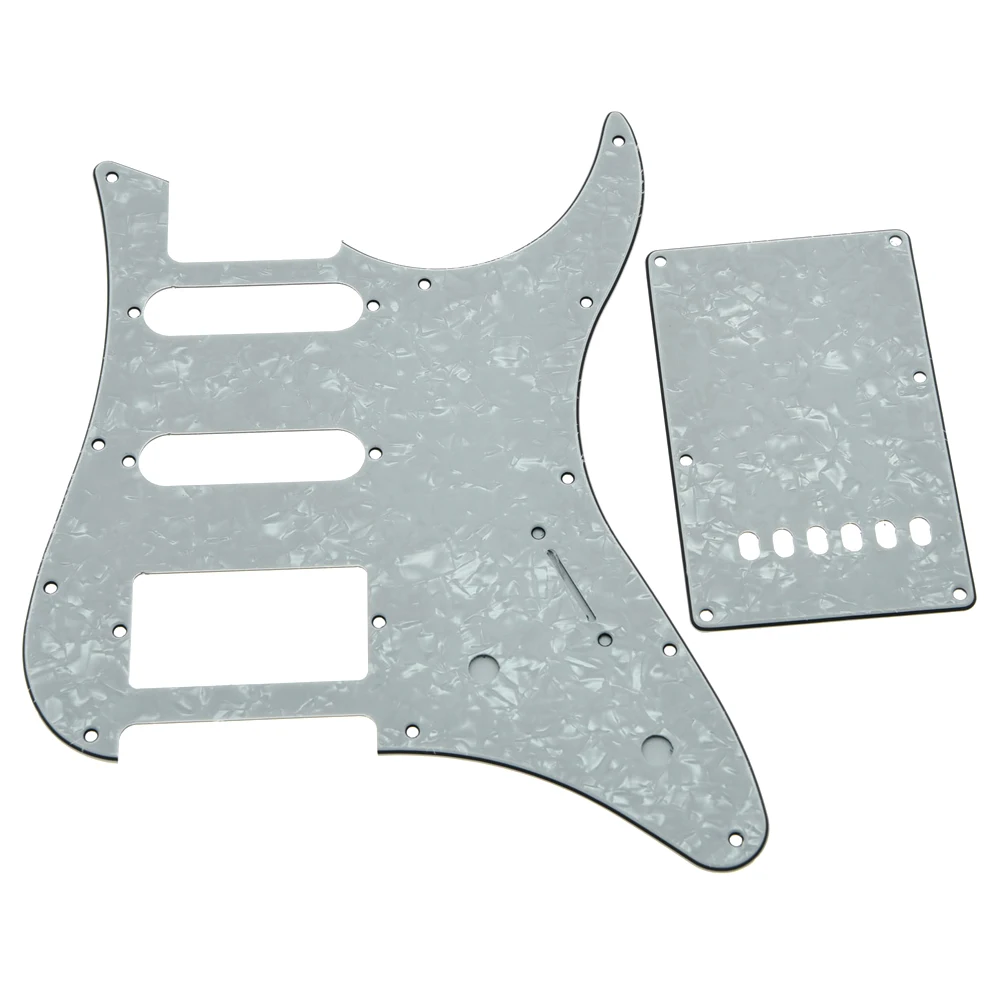White Pearl Hss Battipenna Per Chitarra E Piastra Posteriore E Viti Per Yamaha Pacifica 012 Accessori Per Chitarra Guitarra Electrica Parts