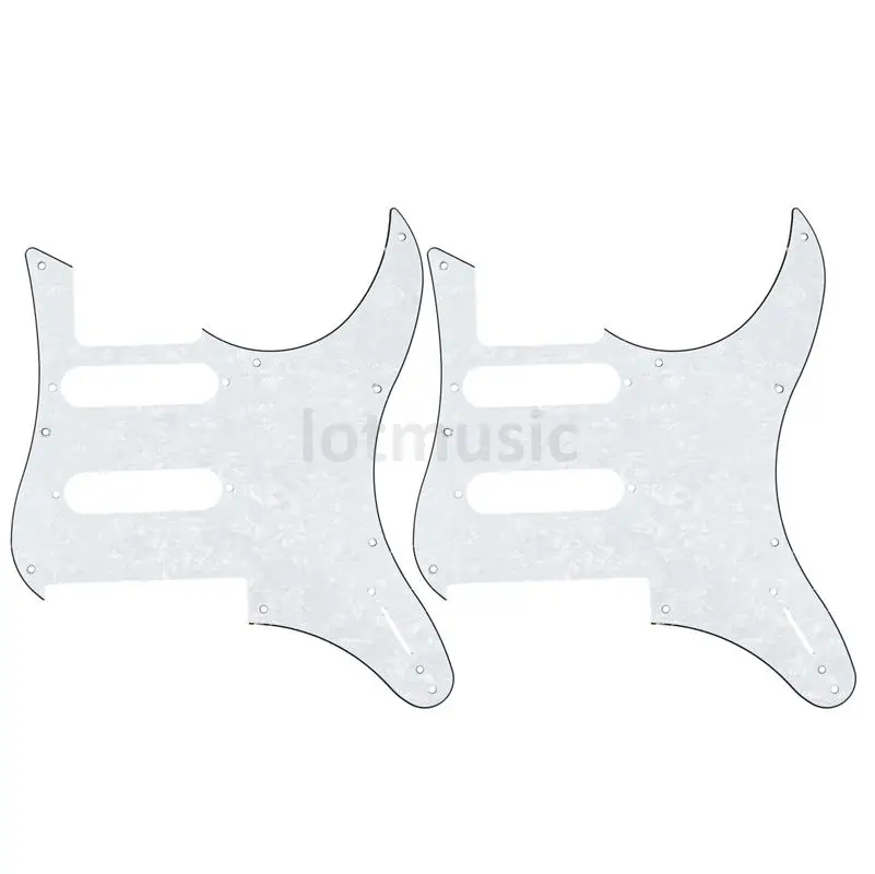 Battipenna Per Chitarra Elettrica 2 Pezzi Per Yamaha Pacifica 112V Sostituzione 3Ply White Pearl