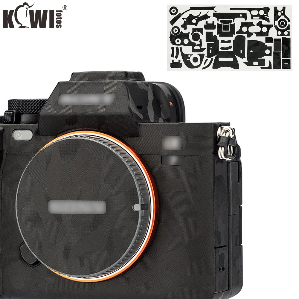Kit Pellicola Protettiva Per La Pelle Dell'Autoadesivo Del Corpo Della Fotocamera Per Sony A7M4 A7 Iv Anti-Graffio Mirrorless Camera Body Sticker Camo