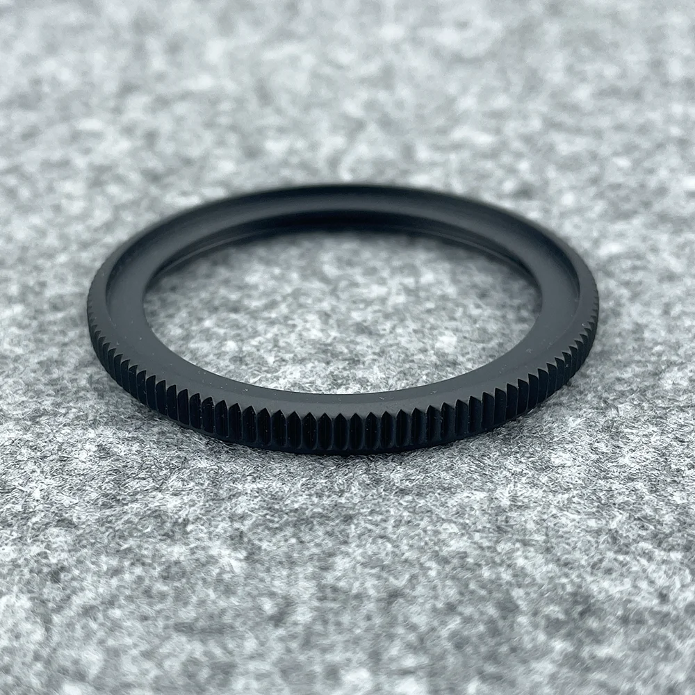 Skx007/Skx011/Skx009/Srpd Fashion Coin Edge Cornice Nera Opaca Acciaio Inossidabile 316L Guarnizione Inclusa