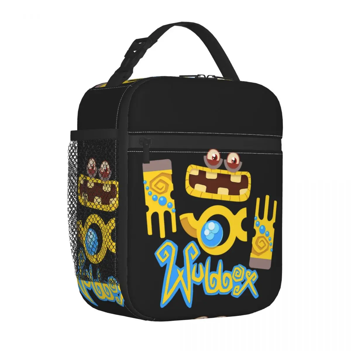 My S-Singings Monsters Lunch Bag Per Ragazze Videogioco Lunch Box Picnic Zipper Tote Food Bags Oxford Graphic Design Cooler Bag